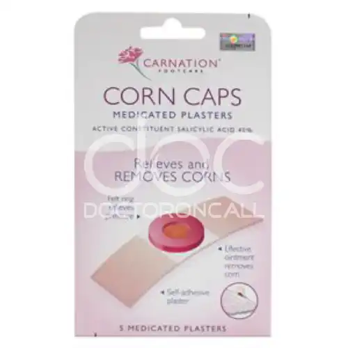 Carnation Corn Caps Plaster 5s