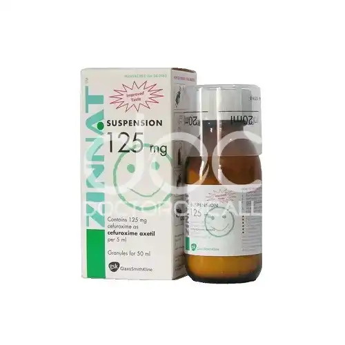 Zinnat 125mg/5ml Suspension (Cefuroxime Axetil) 50ml