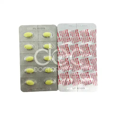 Acetan Hct 50/12.5mg Tablet 30s (Box)