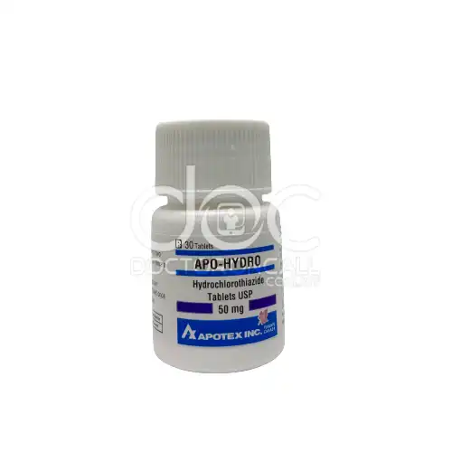 Apo-Hydro 50mg Tablet 30s (Box)