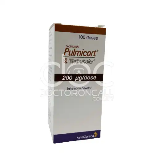 Pulmicort 200mcg Turbuhaler 100 Doses