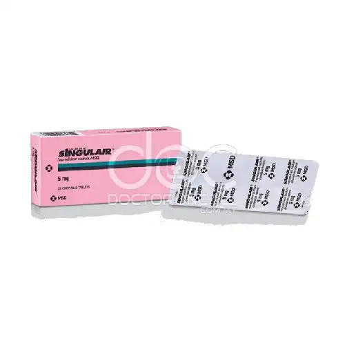 Singulair (Montelukast) 5mg Tablet 28s (Box)