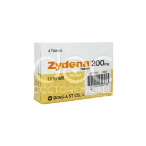 Zydena (Udenafil) 200mg Tablet 4s (Strip)