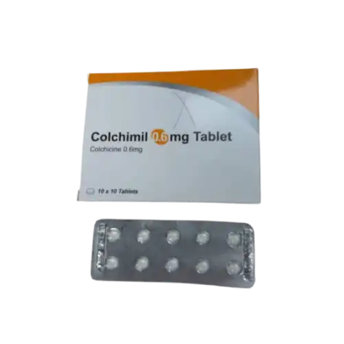 Colchimil (Colchicine) 0.6mg Tablet 10s (strip)
