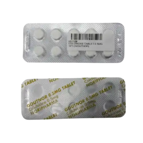 Goutnor (Colchicine) 500mcg Tablet 10s (strip)