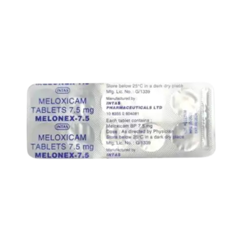 Melonex Meloxicam 7.5mg Tablet 10s
