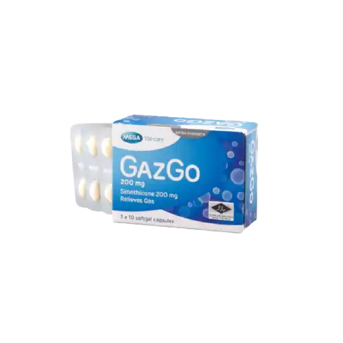 Mega Gazgo 200mg Capsule 10s x 3