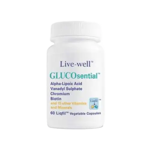 Live-well Glucosential Capsule 60s