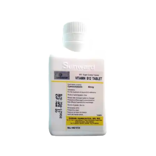 Sunward Vitamin B12 Tablet 60s