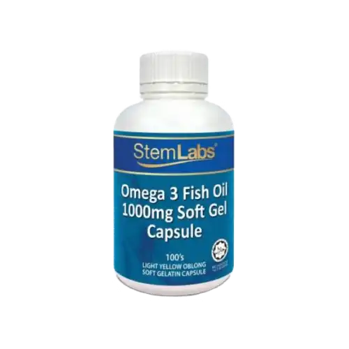 StemLabs Omega 3 Fish Oil 1000mg Capsule 100s