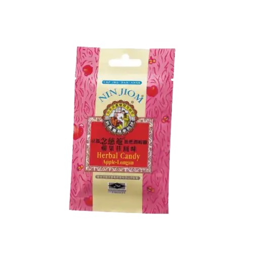 Cap Ibu Dan Anak Nin Jiom Apple Longan Candy 20g
