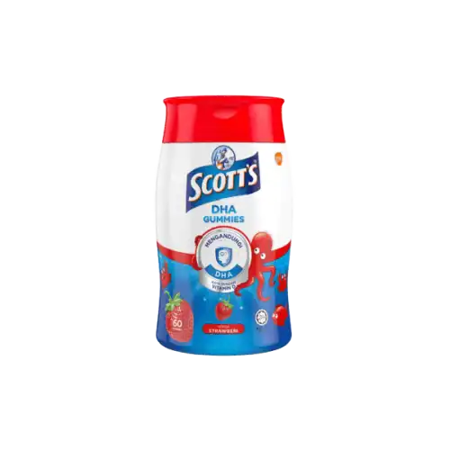 Scott's DHA Gummies 60s Strawberry