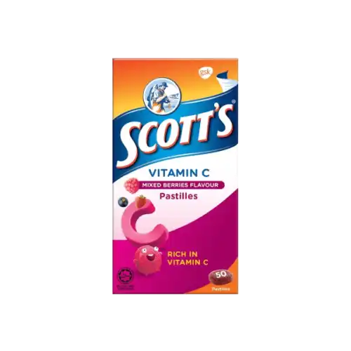 Scott's Vitamin C Pastille 50s Mango