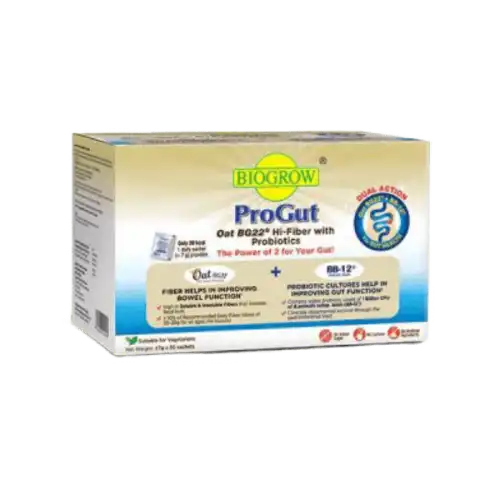 Biogrow Progut Oat Bg22 Probiotics Sachet 7g x30
