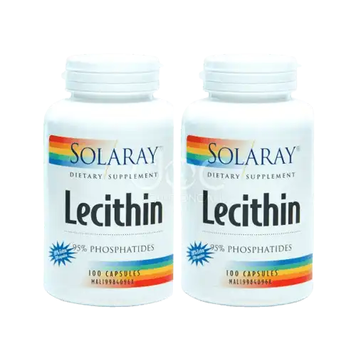 Solaray Lecithin Oil Free Capsule 120s x2