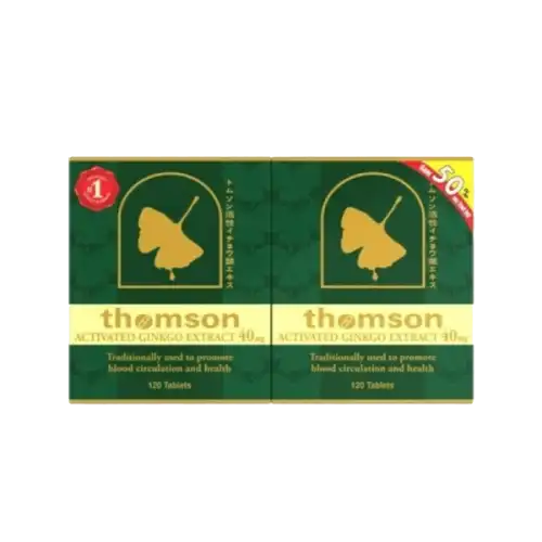 Thomson Activated Ginkgo 40mg Tablet 30s x2