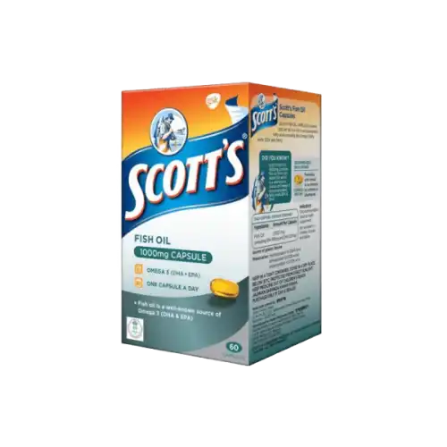 Scott's Fish Oil 1000mg 60s