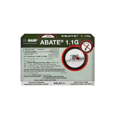 Abate 1.1g Aedes Mosquito Larvae Killer 10g 10 Sachets