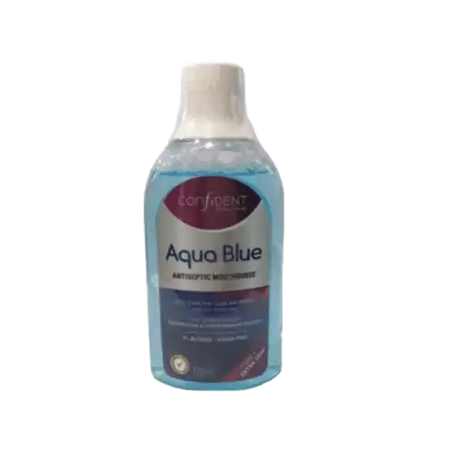 Confident Aqua Blue Antiseptic Mouthrinse 170ml 170ml