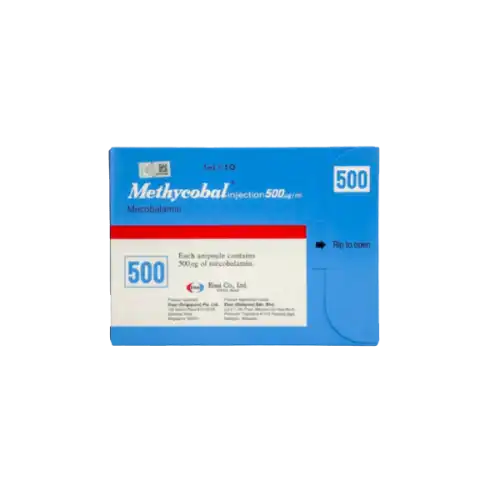 Methycobal Injection (Mecobalamine) 500mcg Ampoule 10s