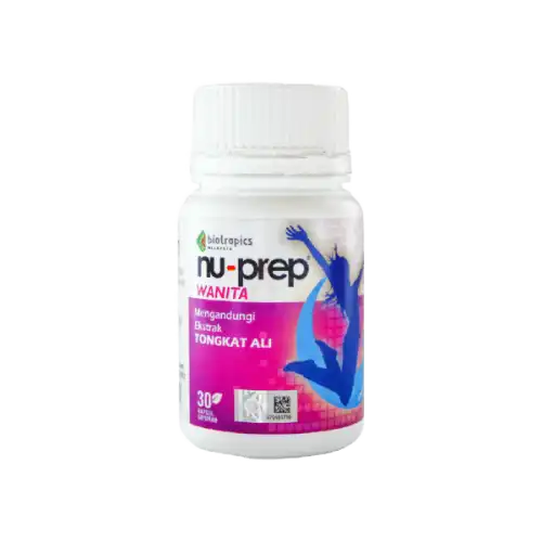 Nu-Prep Wanita Tongkat Ali Capsule 30s