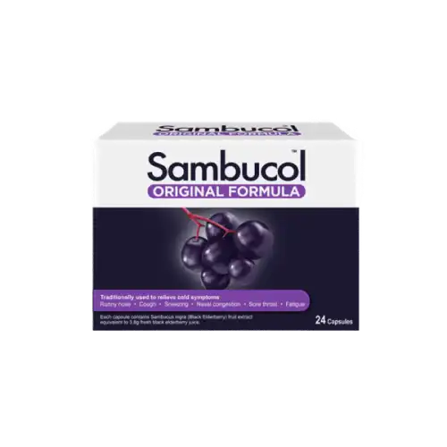 Sambucol Black Elderberry Original Capsule 24s