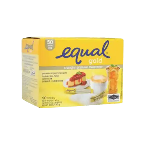 Equal Gold Sweetener Sticks 50s