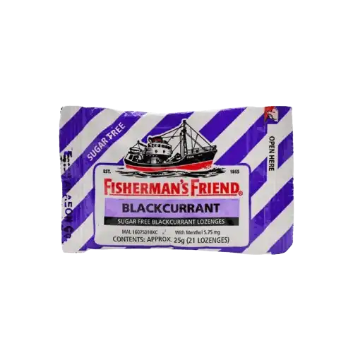 Fisherman's Friend Sugarfree Blackcurrant 25g
