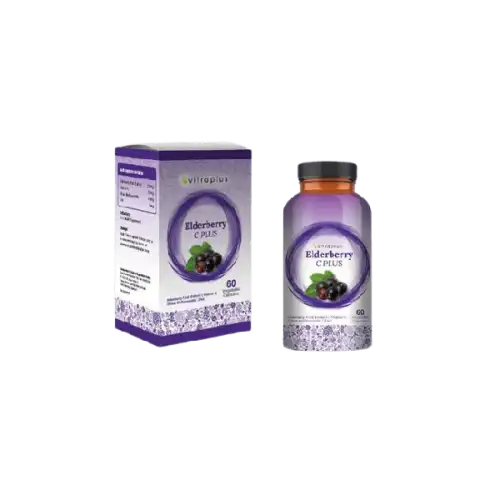 Vitraplus Elderberry C Plus 60s