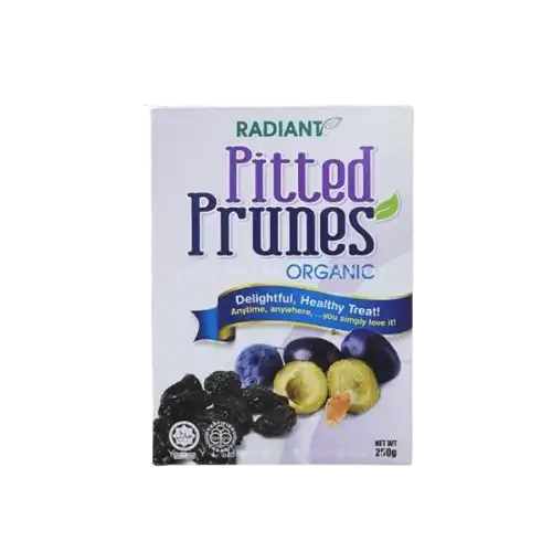 Radiant Organic Pitted Prunes 250g