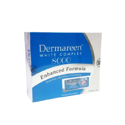 Enhanced Dermareen White Complex 8000 8g 20s x2 Free 5s