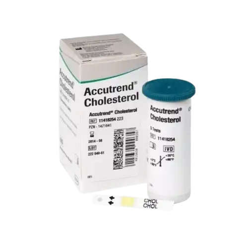 Accutrend Cholesterol Test Strip 25s