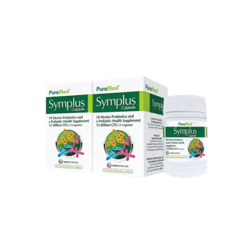 Puremed Symplus Prebiotic + Probiotic 45s x2