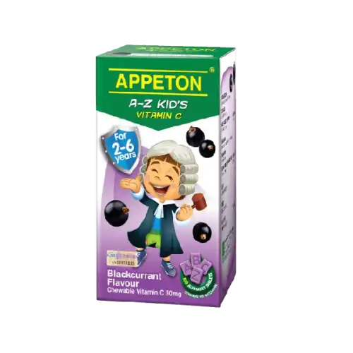 Appeton A-Z Kid's Vitamin C 30mg Tablet (100s) Orange