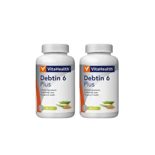 VitaHealth Debtin 6 Plus Capsule 60s x2