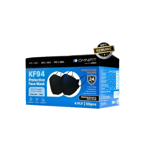 Omnifit Kf94 4 Ply Protective Face Mask Adult 50s