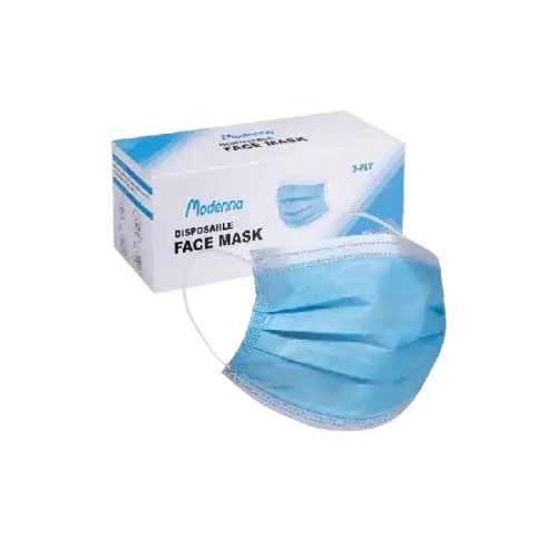 Modenna Disposible Face Masks (Light Blue) 50s