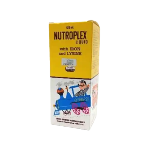 Nutroplex Liquid with Iron & Lysine Syrup 120ml