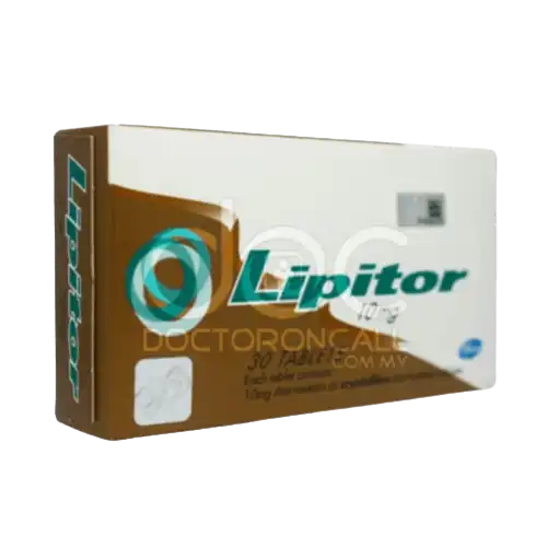 Lipitor (Atorvastatin) 10mg Tablet 30s (Box)