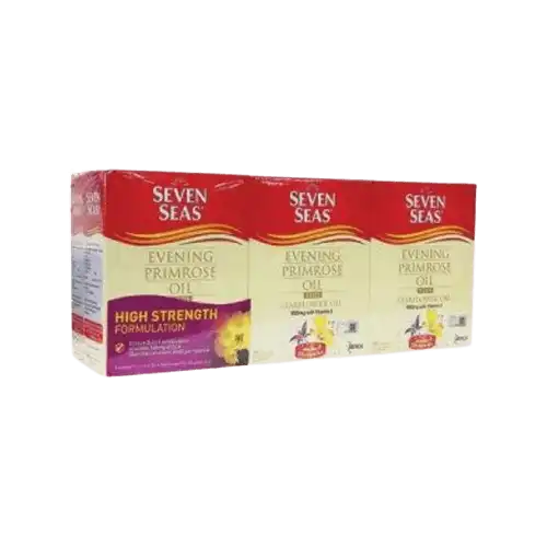 Seven Seas Evening Primrose Oil + Starflower Oil 1000mg Capsule 30s x6