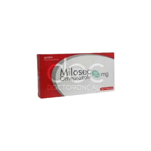 Milosec (Omeprazole) 20mg Capsule 14s (Box)