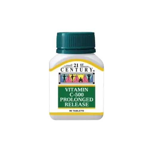 21st Century Vitamin C 500mg Time Release Tablet 90s