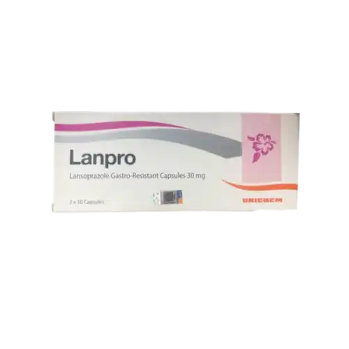 Lanpro 30mg Gastro-Resistant Capsule 20s (Box)