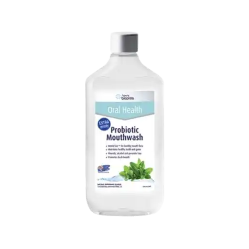 Henry Blooms Adult Whitening Probiotic Mouthwash 375ml