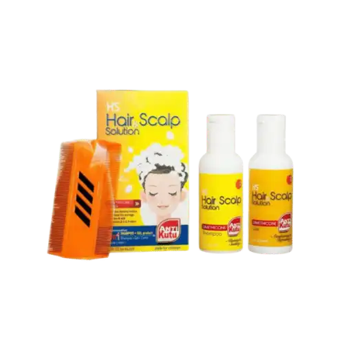 HS Hair & Scalp 2 in 1 Anti Kutu Solution 50ml