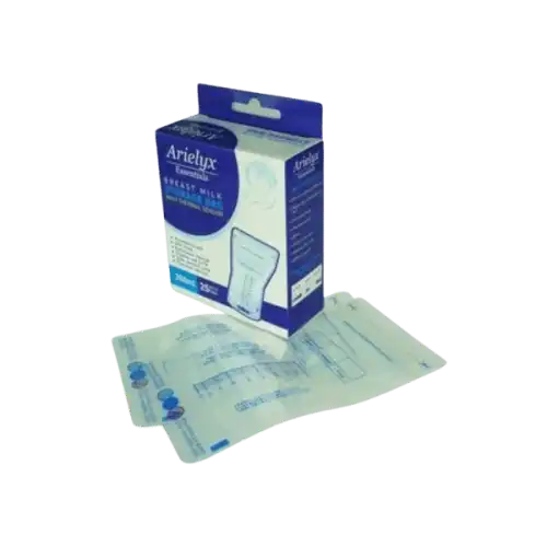 Arielyx Essentials Breast Milk Storage Bags (with Thermal Sensor) 200ml 25s