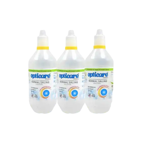 Opticare Normal Saline Solution 500ml x3