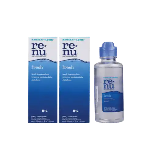 Bausch & Lombs Renu Multiplus Multi-Purpose Solution 120ml x2 + FOC