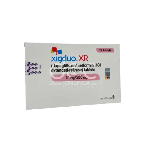 Xigduo XR (Dapagliflozin + Metformin) 10/500mg Tablet 28s (Box)