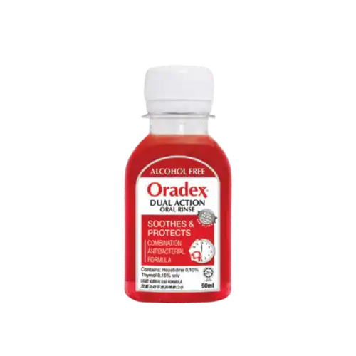 Oradex Dual Action Mouthwash 400ml